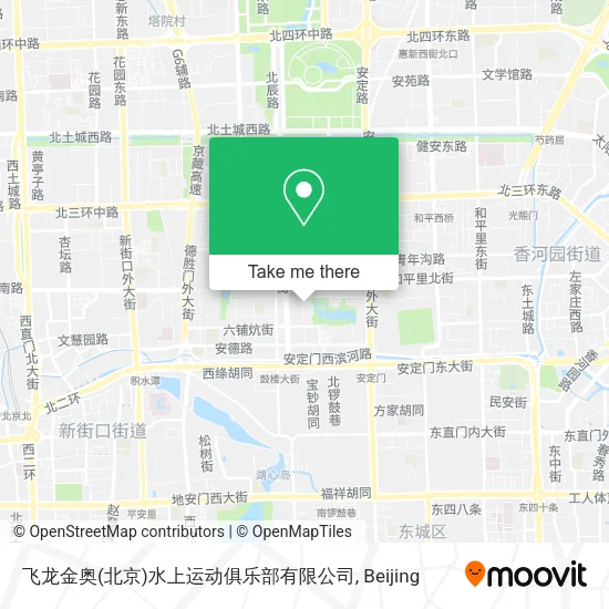 飞龙金奥(北京)水上运动俱乐部有限公司 map