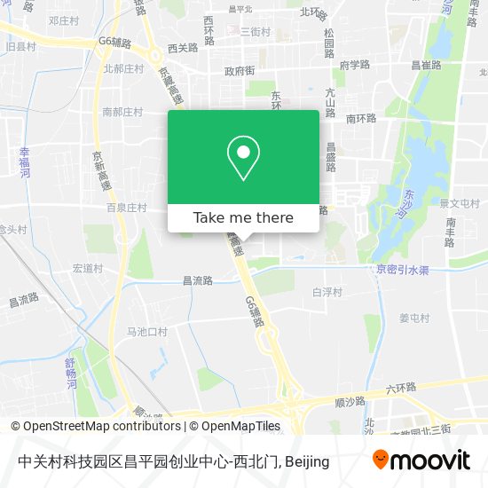 中关村科技园区昌平园创业中心-西北门 map