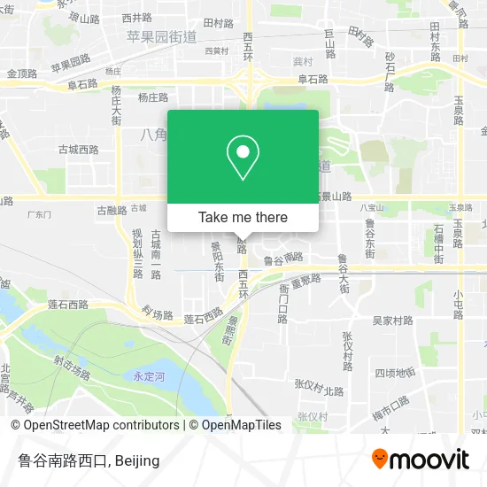 鲁谷南路西口 map
