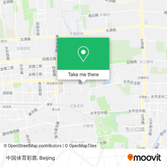 中国体育彩票 map