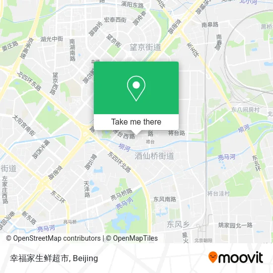 幸福家生鲜超市 map