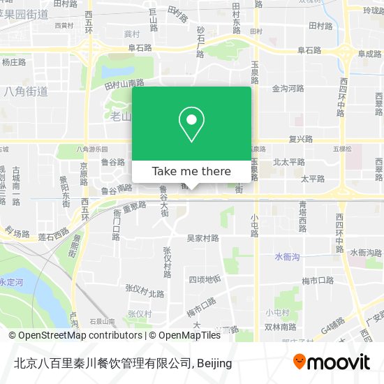北京八百里秦川餐饮管理有限公司 map
