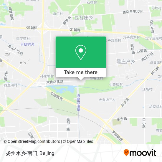 扬州水乡-南门 map