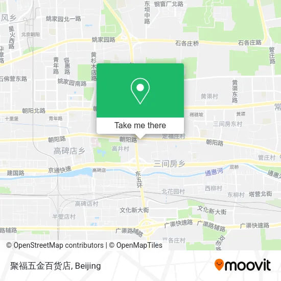 聚福五金百货店 map