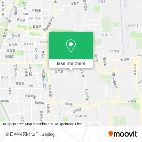 金日科技园-北2门 map
