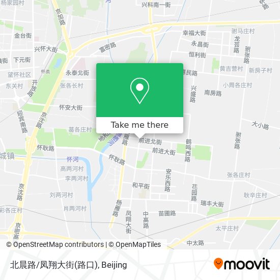 北晨路/凤翔大街(路口) map