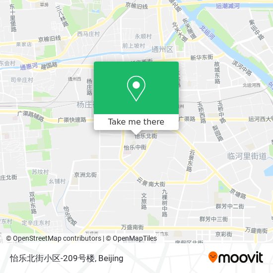 怡乐北街小区-209号楼 map