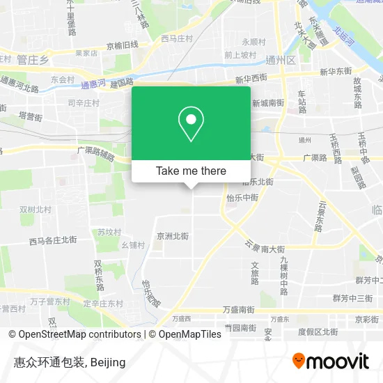 惠众环通包装 map
