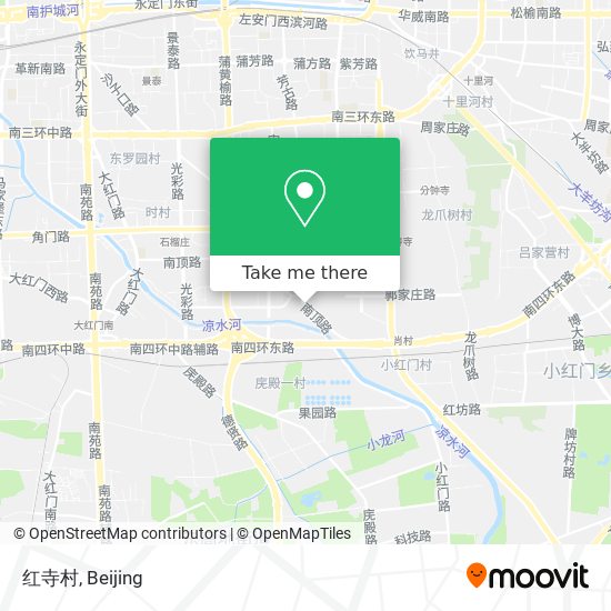 红寺村 map