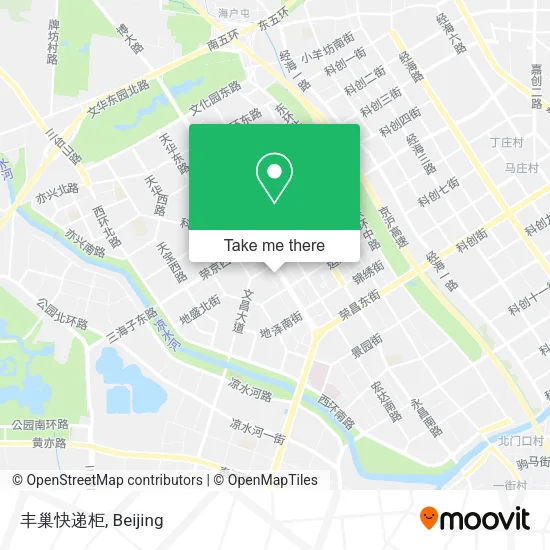 丰巢快递柜 map