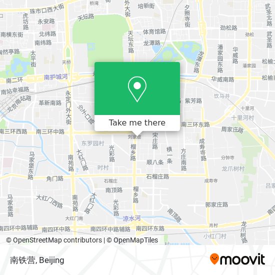 南铁营 map