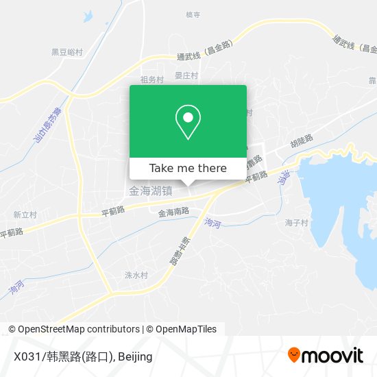 X031/韩黑路(路口) map