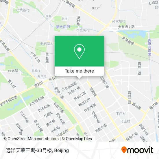 远洋天著三期-33号楼 map