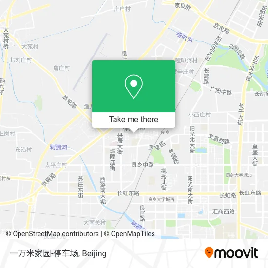 一万米家园-停车场 map