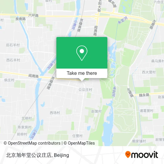 北京旭年堂公议庄店 map