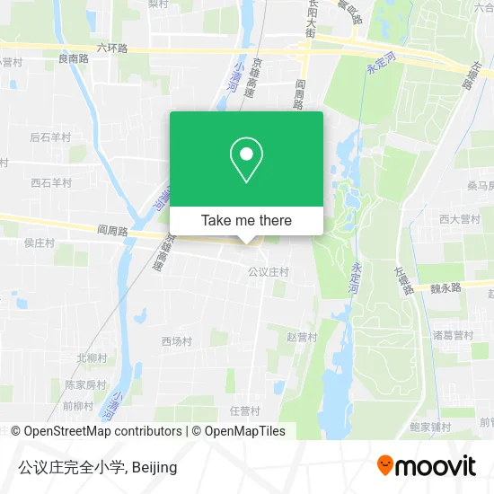 公议庄完全小学 map
