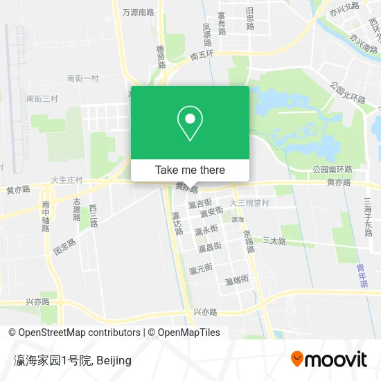 瀛海家园1号院 map