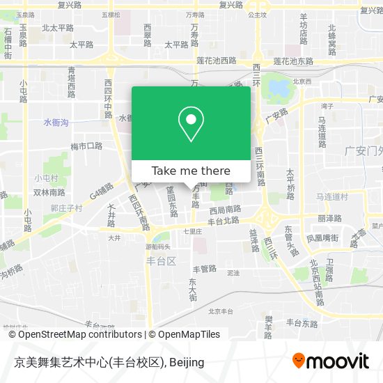 京美舞集艺术中心(丰台校区) map