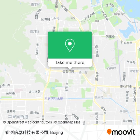 睿渊信息科技有限公司 map