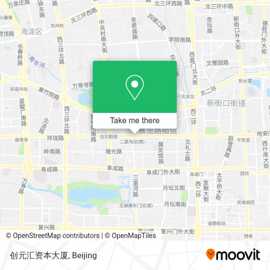 创元汇资本大厦 map