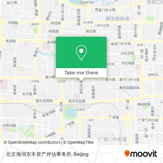 北京海润京丰资产评估事务所 map
