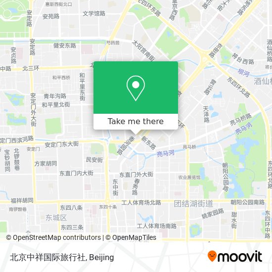 北京中祥国际旅行社 map