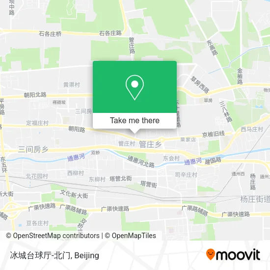 冰城台球厅-北门 map