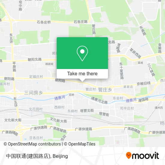 中国联通(建国路店) map
