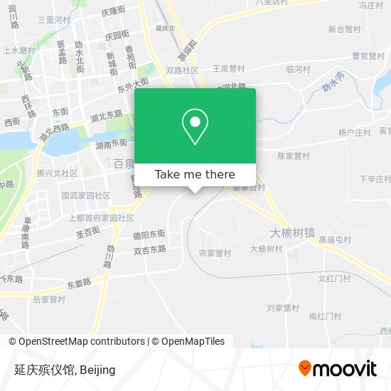 延庆殡仪馆 map