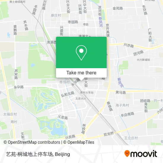 艺苑-桐城地上停车场 map