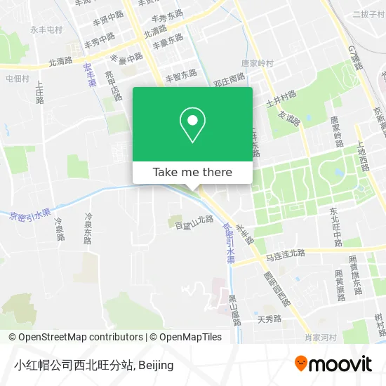 小红帽公司西北旺分站 map