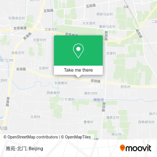 雅苑-北门 map