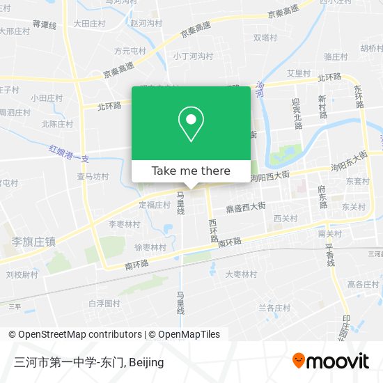 三河市第一中学-东门 map
