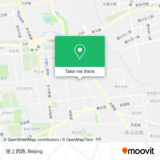 垡上西路 map