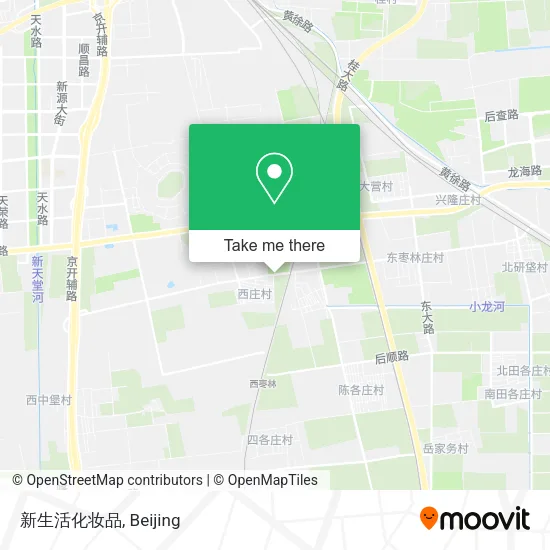 新生活化妆品 map