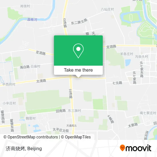济南烧烤 map