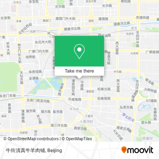牛街清真牛羊肉铺 map