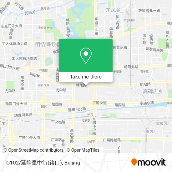 G102/延静里中街(路口) map