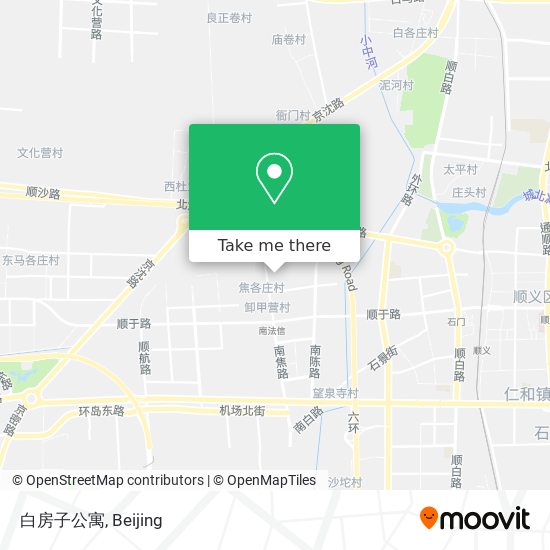 白房子公寓 map