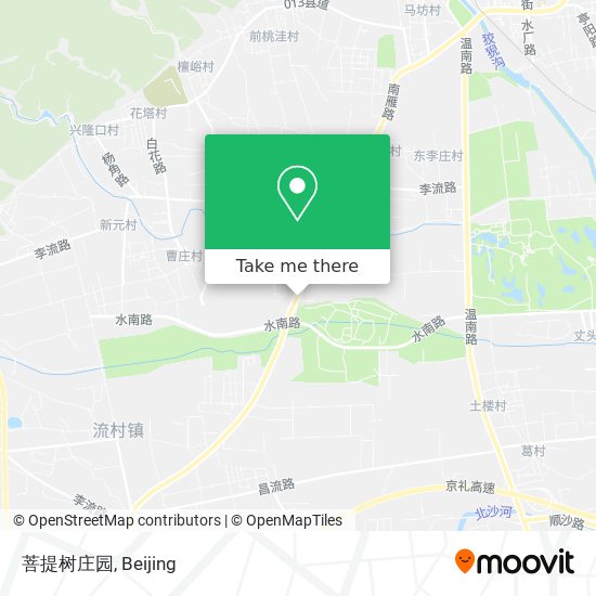 菩提树庄园 map