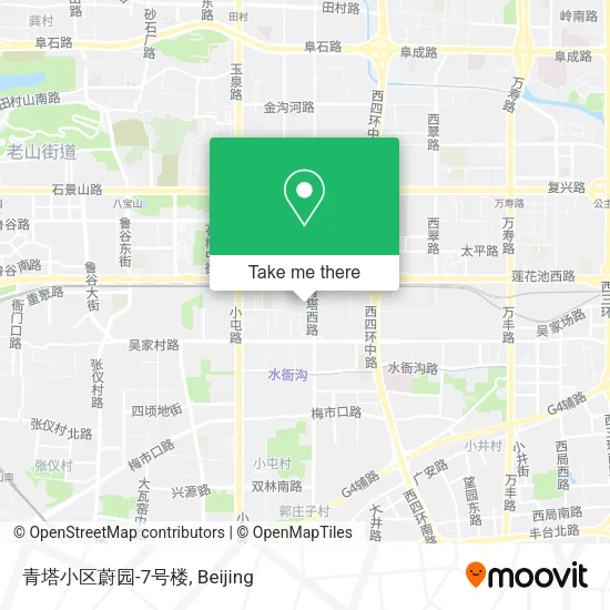 青塔小区蔚园-7号楼 map