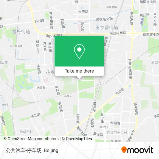 公共汽车-停车场 map