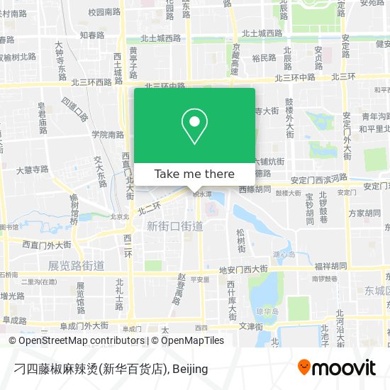 刁四藤椒麻辣烫(新华百货店) map