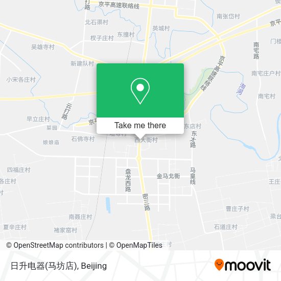 日升电器(马坊店) map
