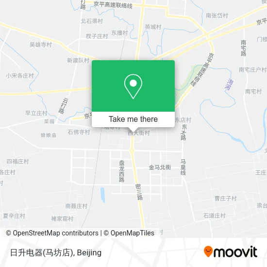日升电器(马坊店) map