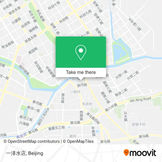 一泽水店 map