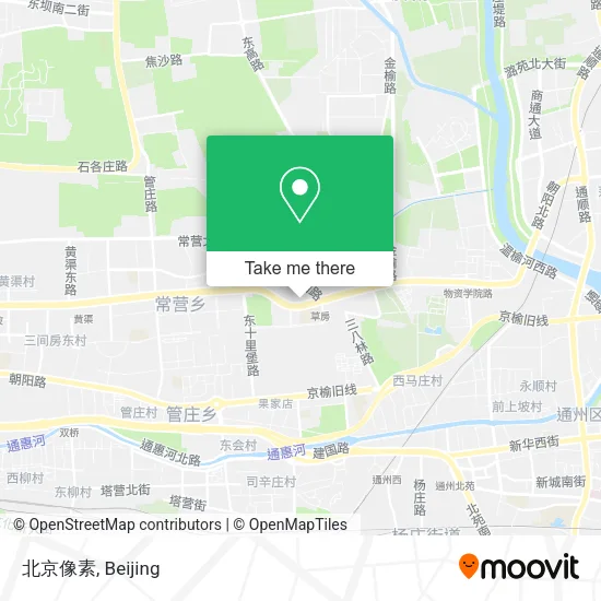 北京像素 map