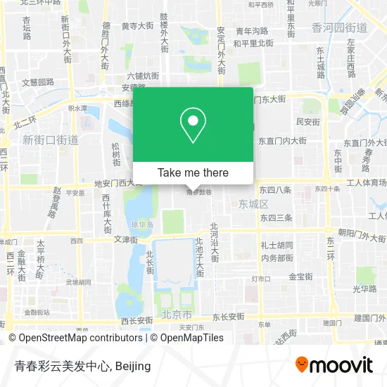 青春彩云美发中心 map