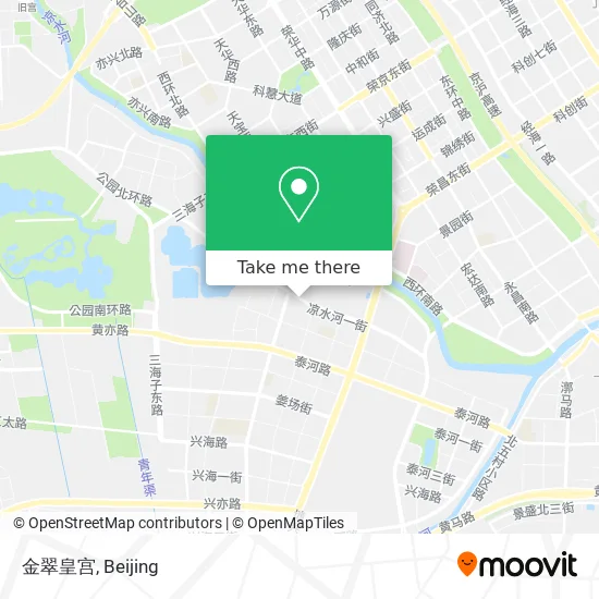 金翠皇宫 map