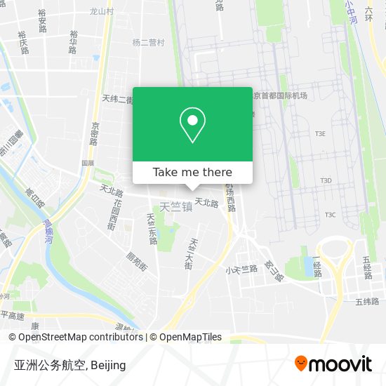 亚洲公务航空 map